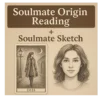 Soulmate Origin Reading™ + Personalized Soulmate Sketch – See When, Where & Who in 2025
